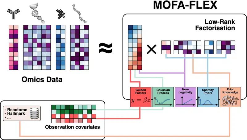 Interpretable Integration of Multi-Omics Data